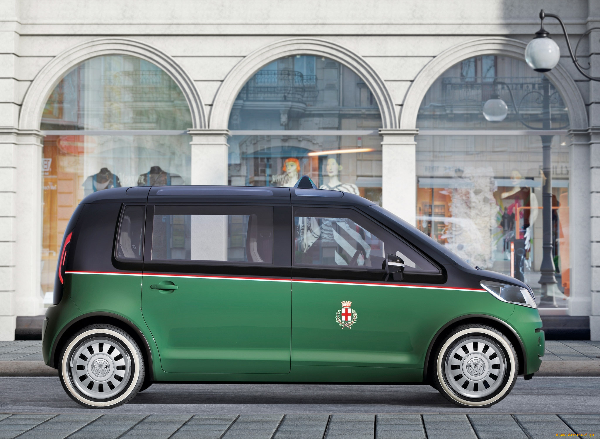 volkswagen milano taxi concept 2010, , volkswagen, milano, 2010, taxi, concept